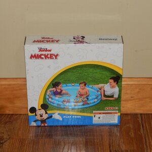 NEW Disney Mickey Mouse Outdoor Inflatable Play Swimming Kiddie Pool Bestway